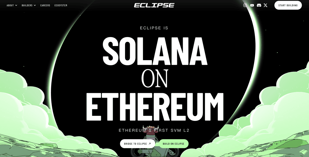 Eclipse Solana VM high speed TPS