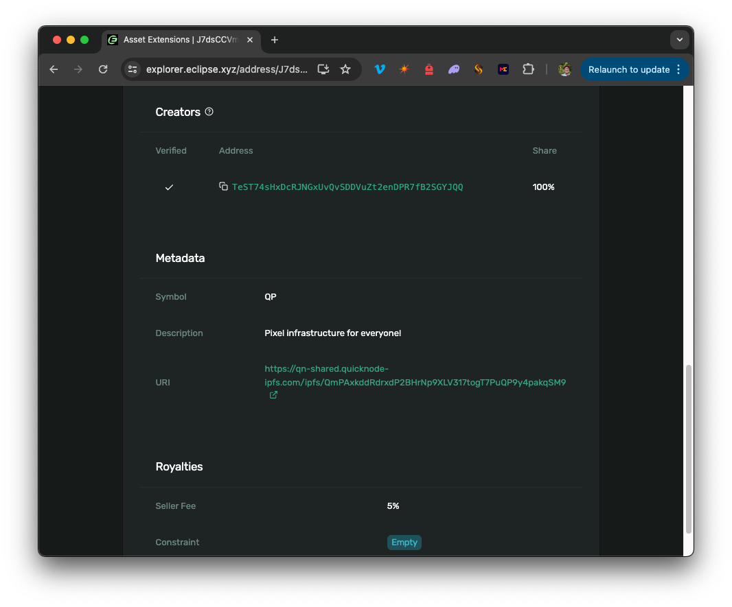 Eclipse bridge Sepolia ETH to Eclipse Testnet