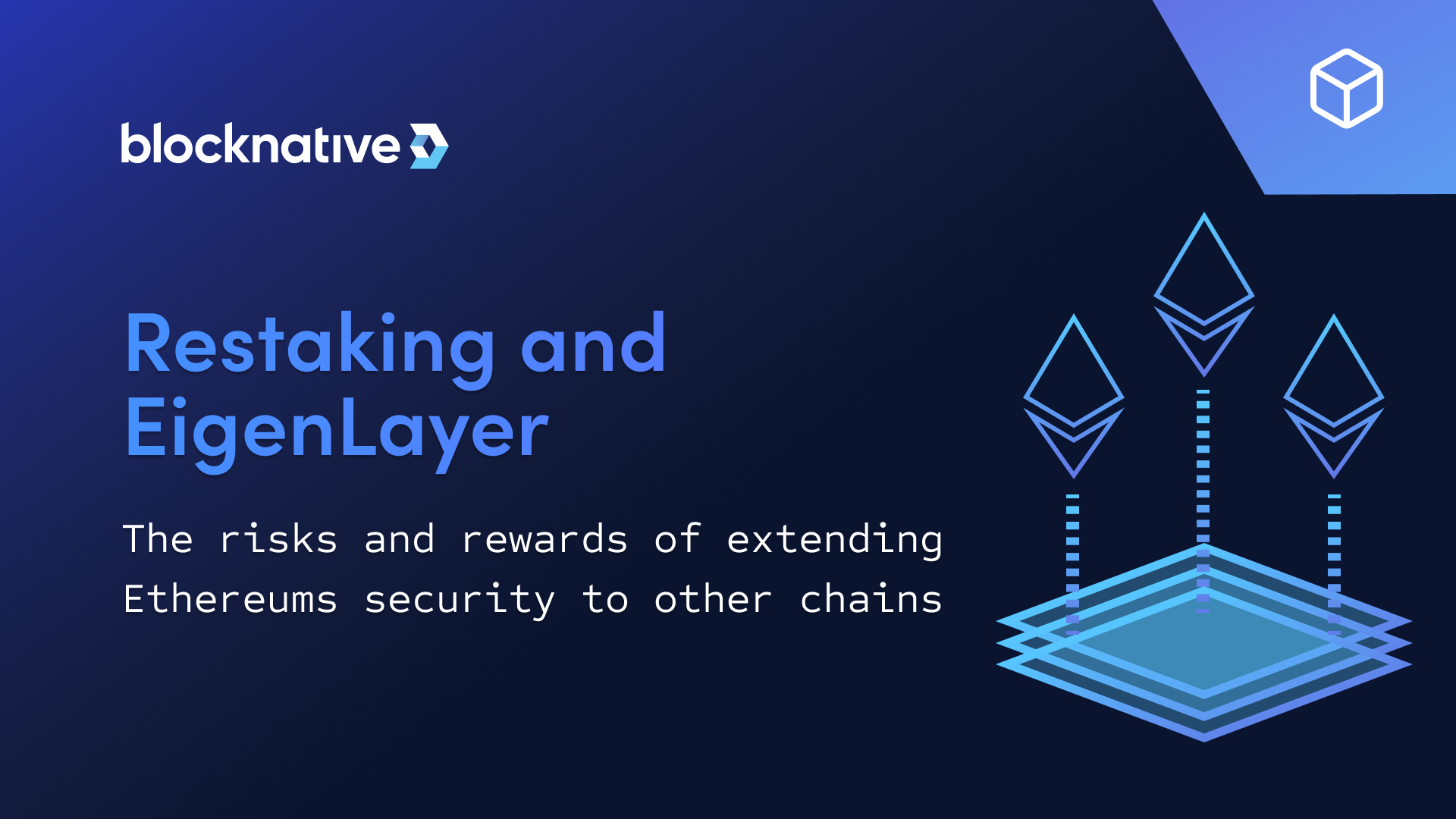 EigenLayer blockchain restaking modular security